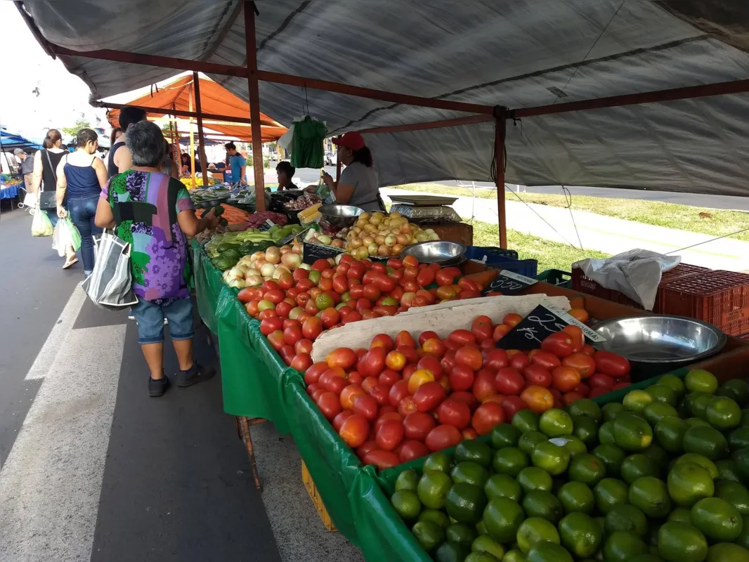 Produtos da Feira de Londrina